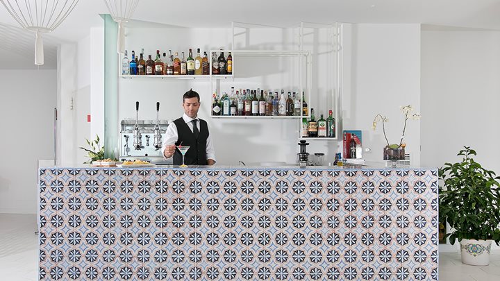 Bar de l'hôtel, Hotel Club Due Torri