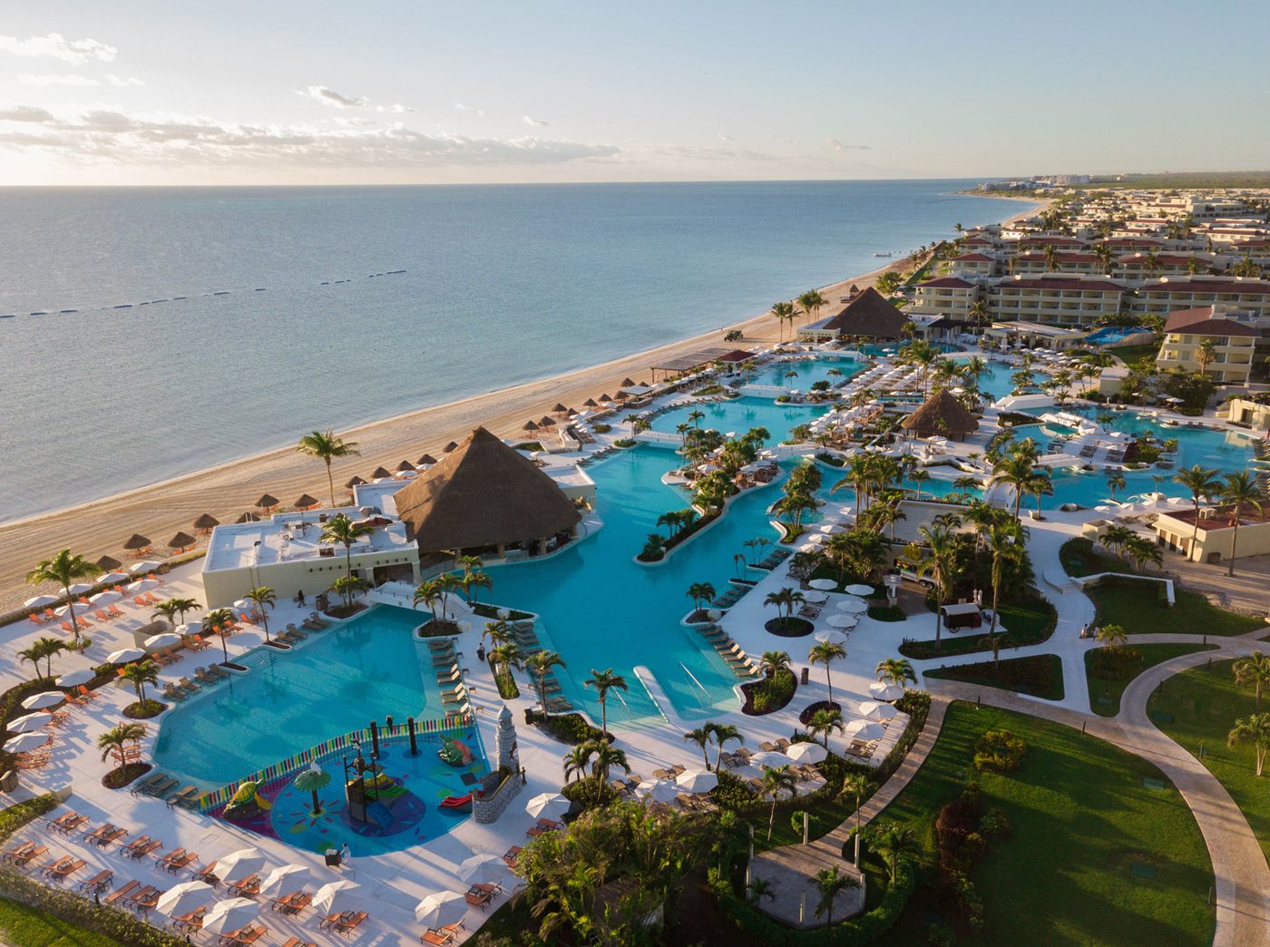 Aerial, Moon Palace Cancun, Riviera Maya
