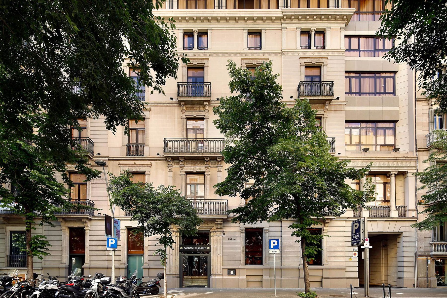 Hotel Facade, HCC St Moritz, Barcelona