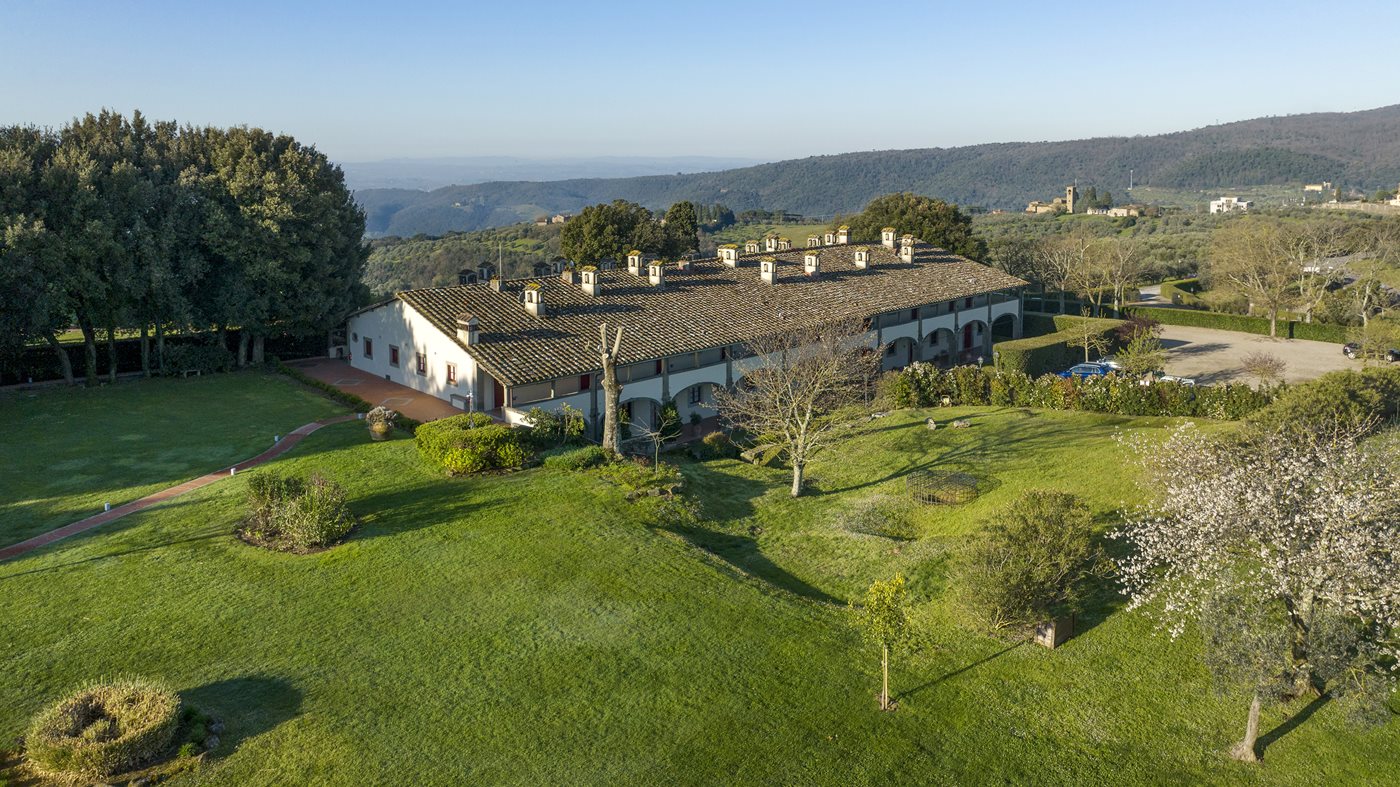 Vue aérienne, Meliá Tenuta Di Artimino, Artimino