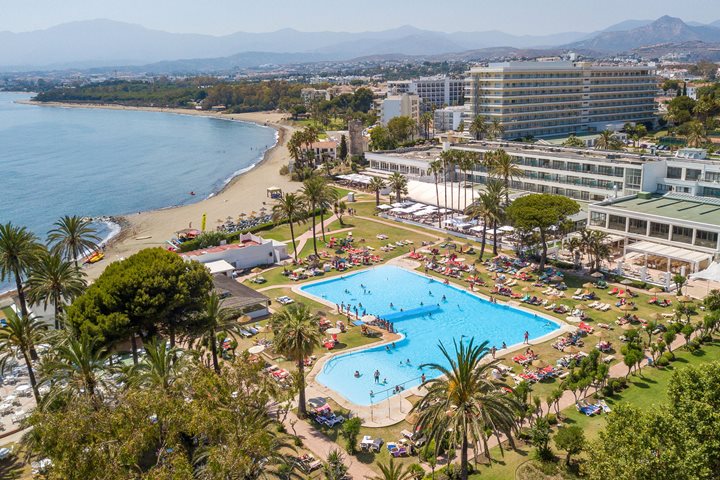 Vue aérienne, Sol Marbella Estepona Atalaya Park, Malaga