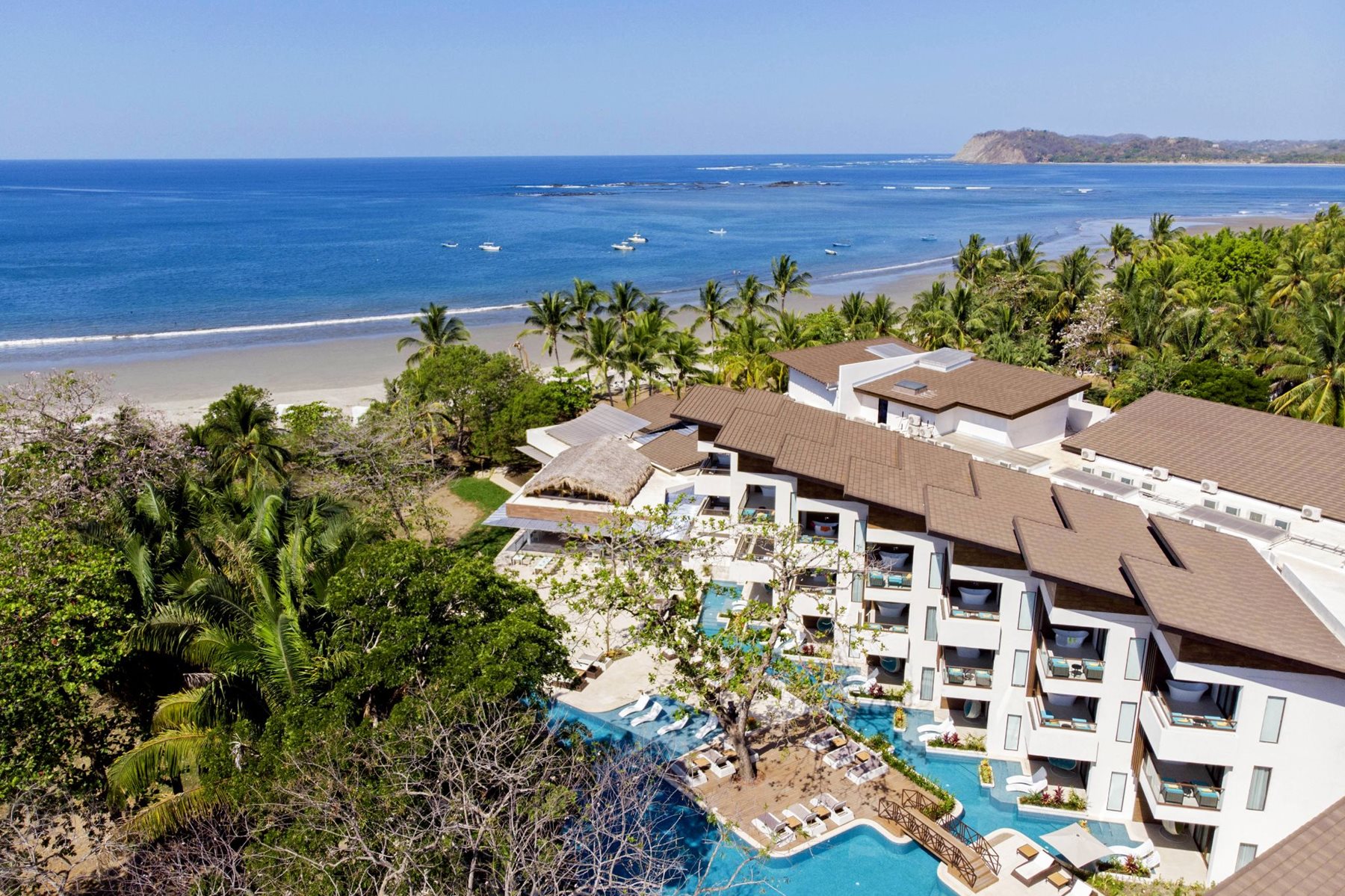 Vue aérienne, Azura Beach Resort Samara, Liberia