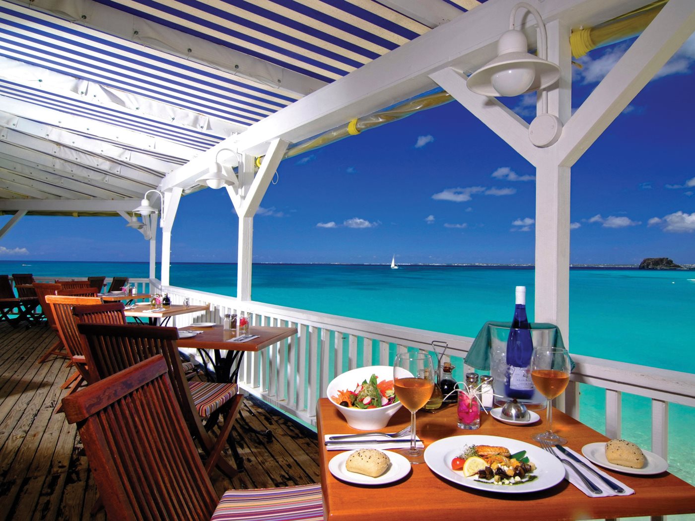 Restaurants And Bars Grand Case Beach Club St Martin St Maarten