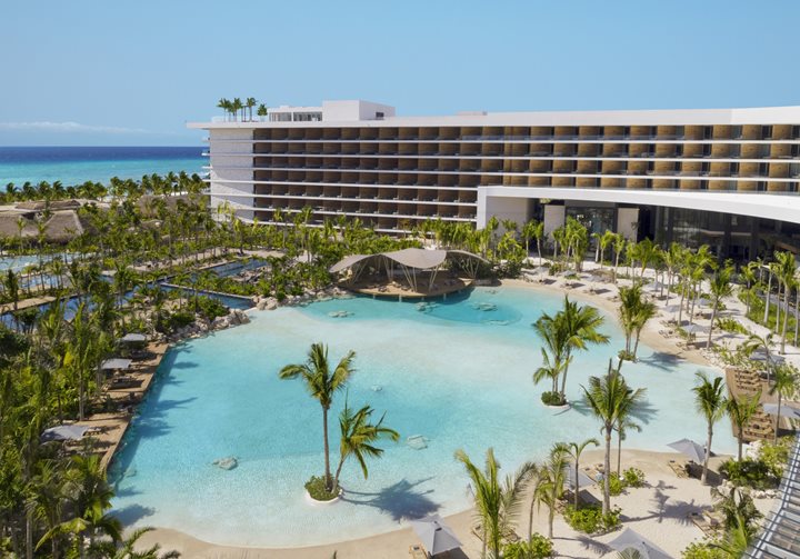 Aerial, Secrets Moxché Playa Del Carmen, Riviera Maya