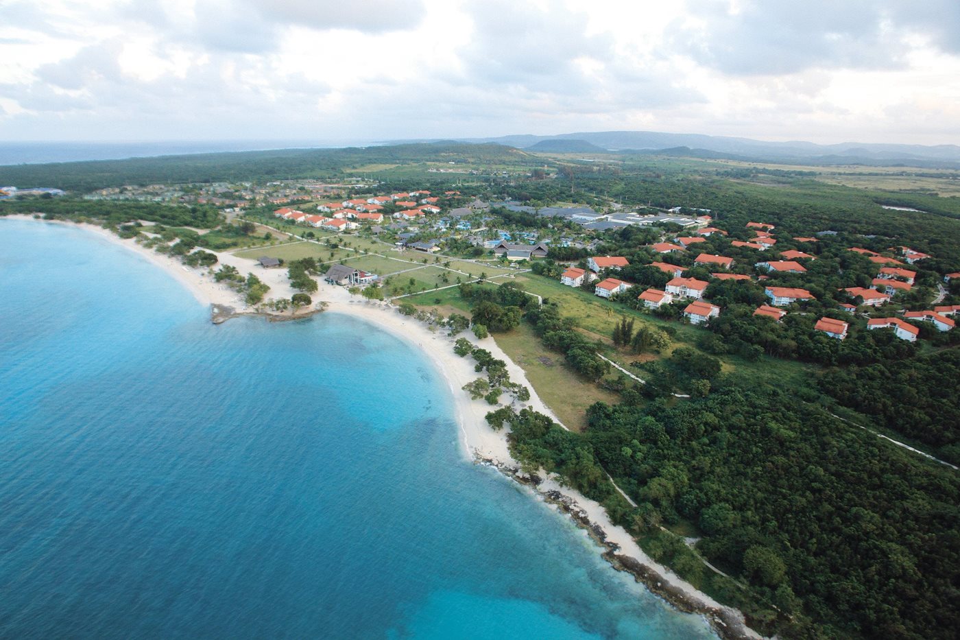 Aerial, Hotel Playa Pesquero Premium Service, Holguin