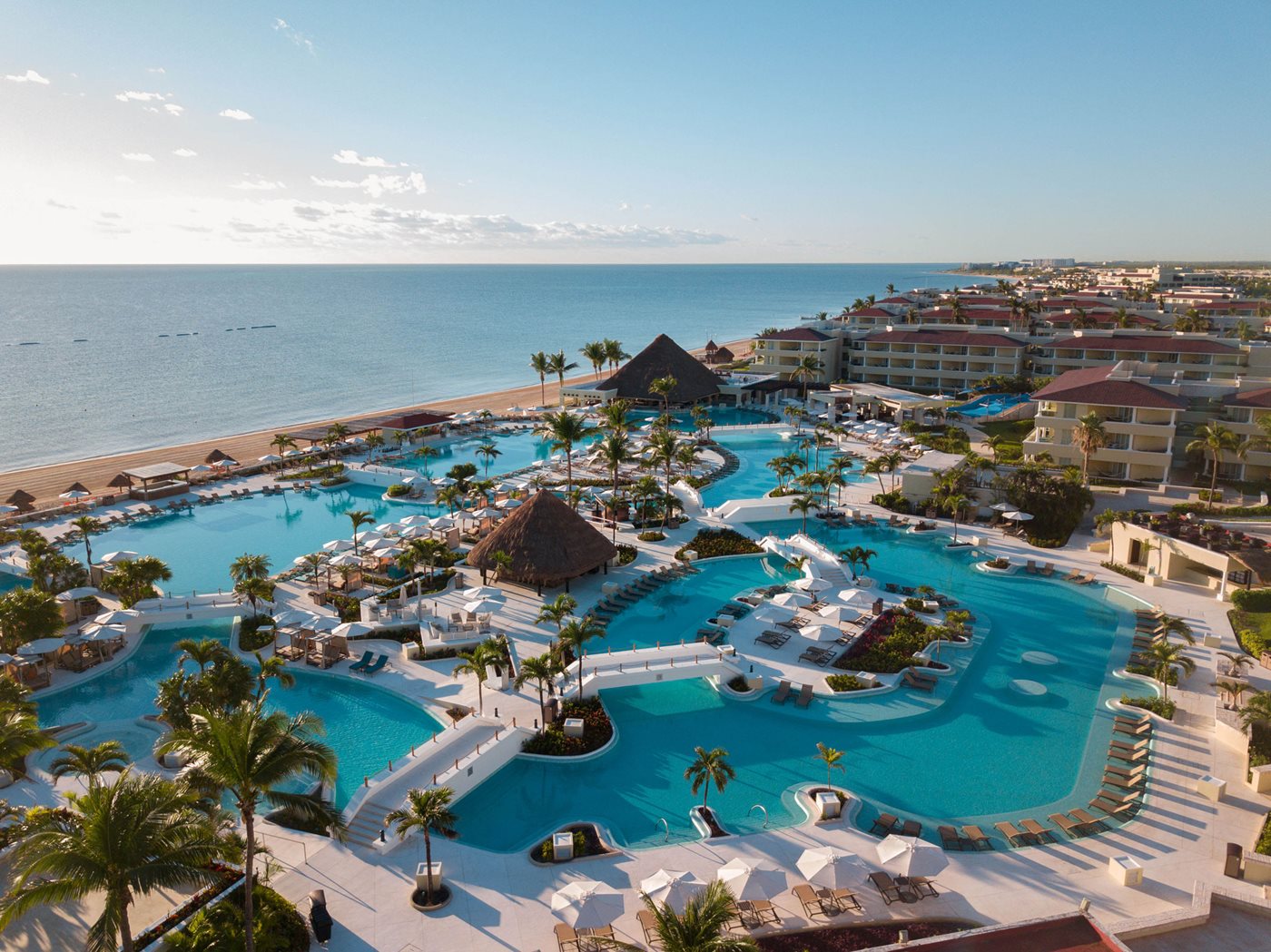 Aerial, Moon Palace Cancun, Riviera Maya