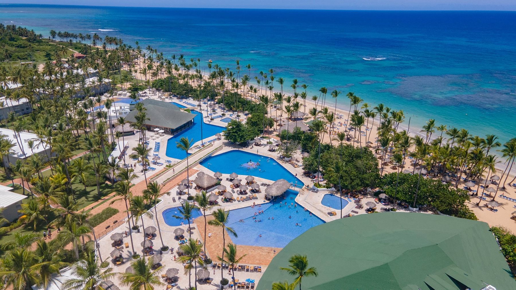 Vue aérienne, Grand Sirenis Punta Cana Resort
