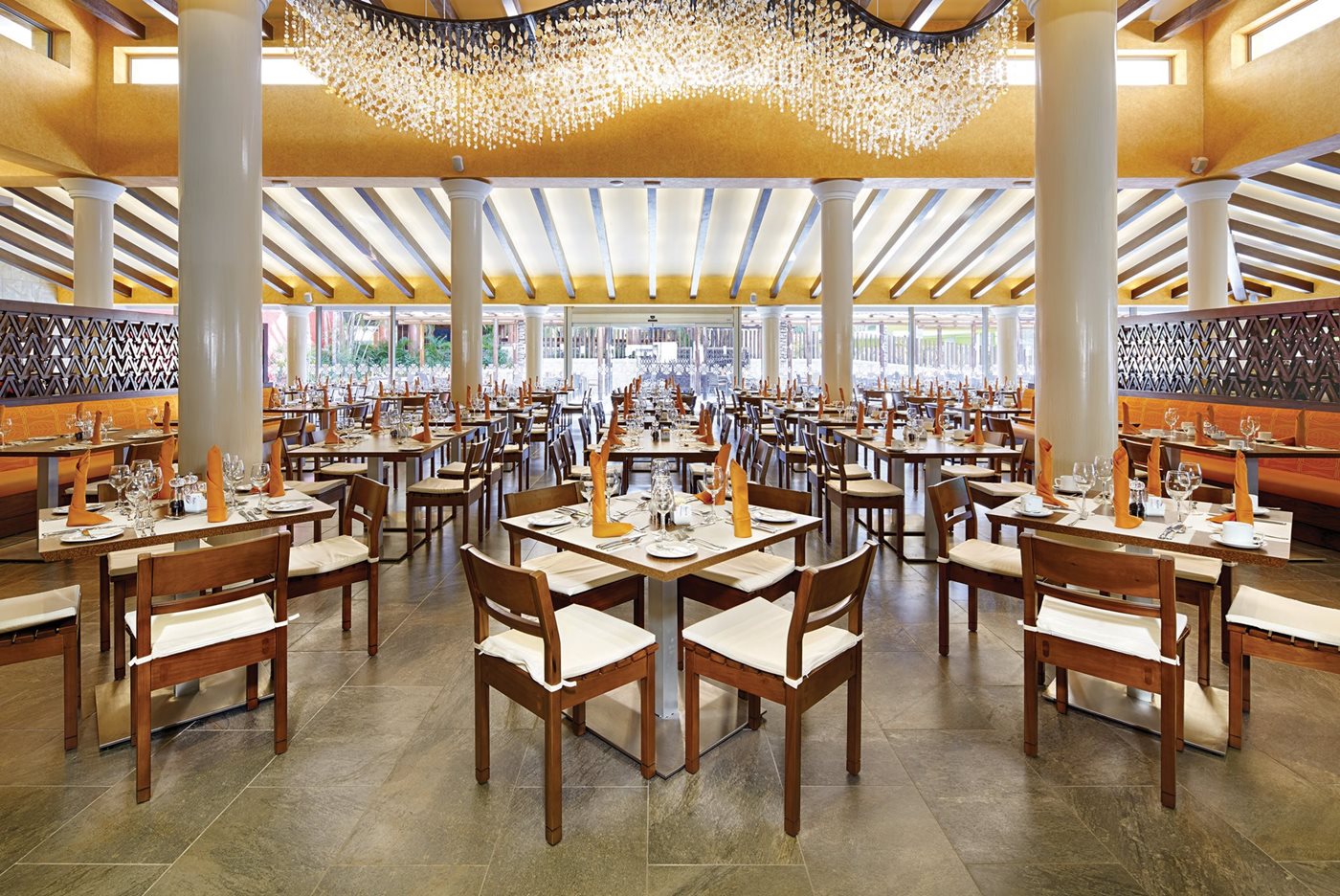Restaurant buffet de la section Beach, Barcelo Maya Beach