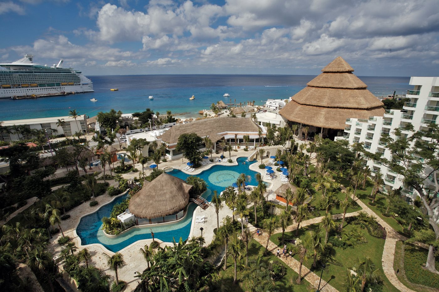 Aerial, Grand Park Royal Cozumel