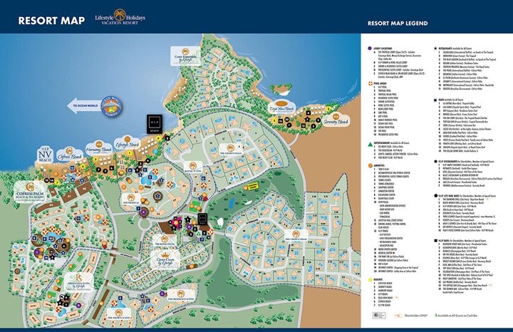 Cofresi Palm Beach and Spa Resort - Hotel plan