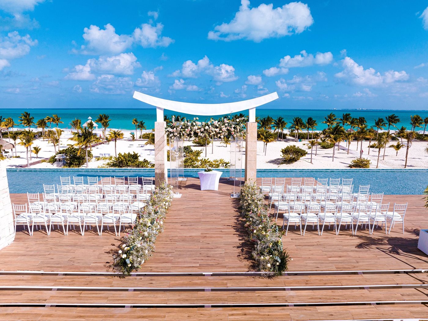 Sky Wedding Gazebo, Majestic Elegance Costa Mujeres, Cancun