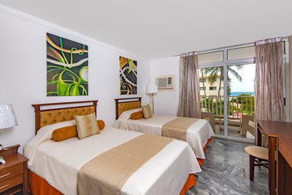 Chambre supérieure vue mer, Club Tropical