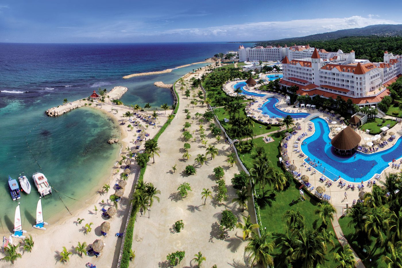 Aerial, Bahia Principe Grand Jamaica, Runaway Bay