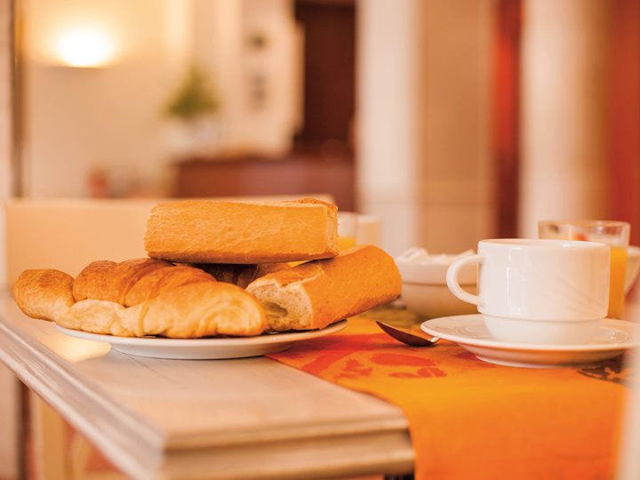 Breakfast, Hotel Delambre, Paris