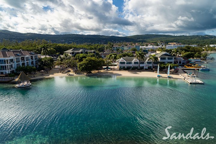 Vue aérienne, Sandals Royal Caribbean, Montego Bay