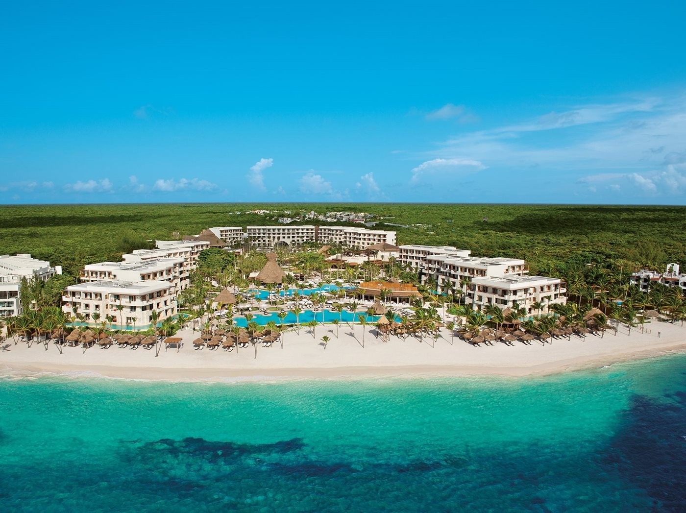 Aerial, Secrets Akumal Riviera Maya