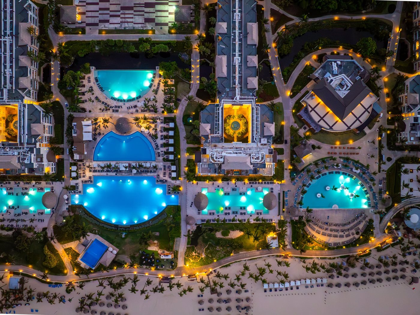 Vue aérienne, Hard Rock Hotel & Casino Punta Cana