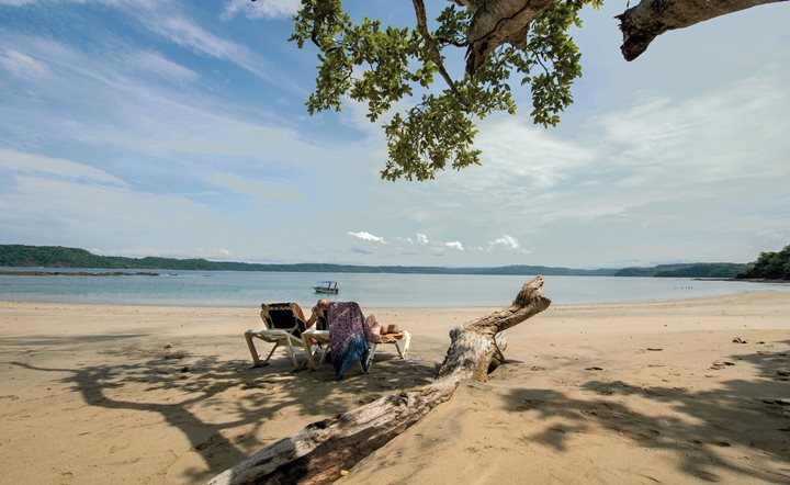 Beach, Occidental Papagayo, Liberia