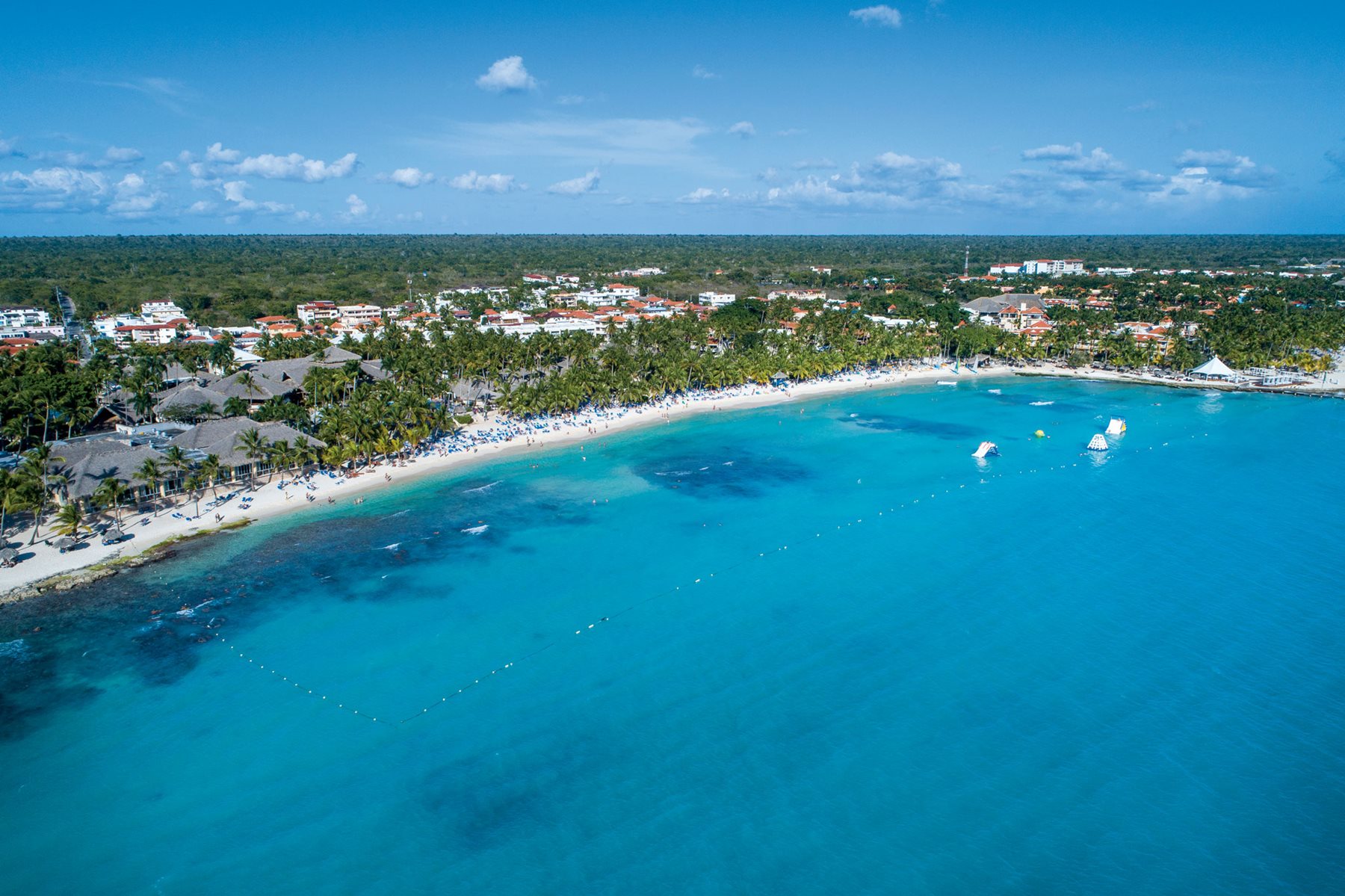 Aerial, Viva Dominicus Beach by Wyndham, La Romana