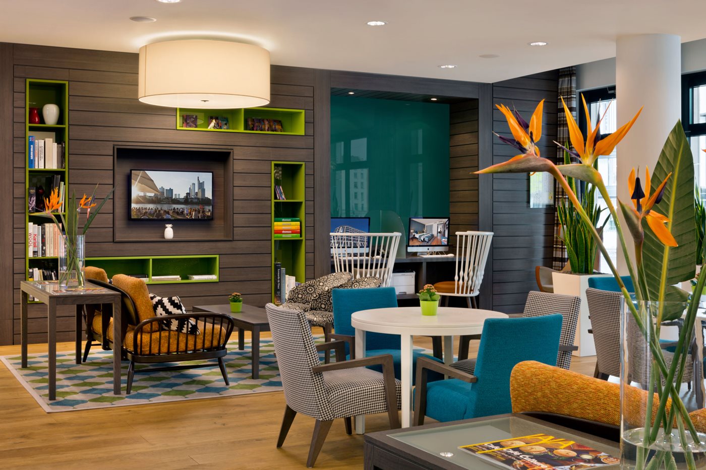 Lounge, Citadines City Centre Frankfurt