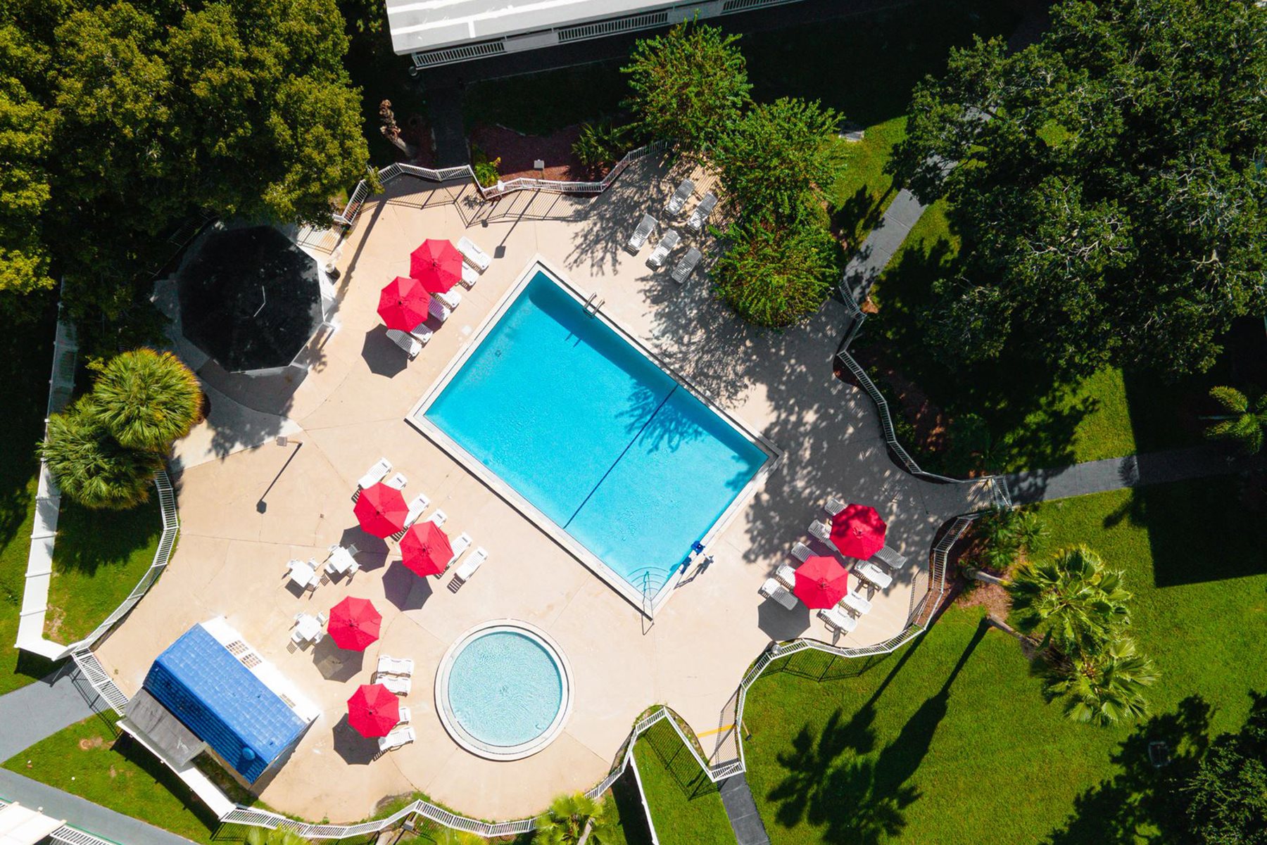 Aerial view of the pool, Developer Inn Maingate, Kissimmee