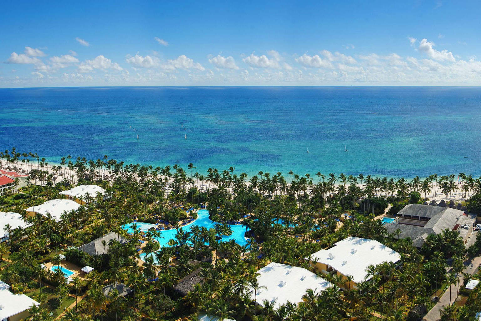 Aerial, Meliá Caribe Beach Resort, Punta Cana