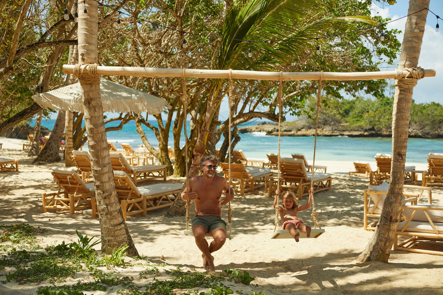 Beach, Cayo Levantado Resort, Samana