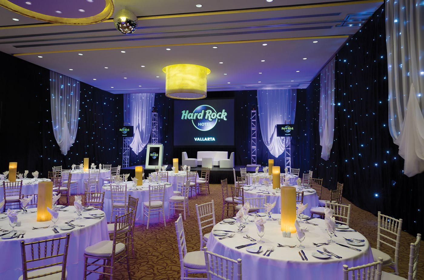 Salle de bal, Hard Rock Hotel Vallarta