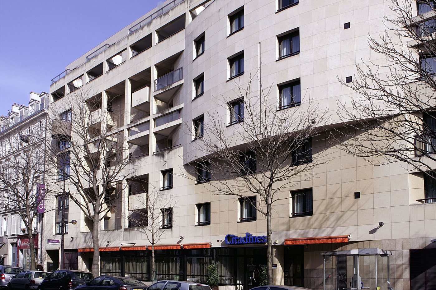 Façade de l'hôtel, Citadines Bastille Gare de Lyon Paris