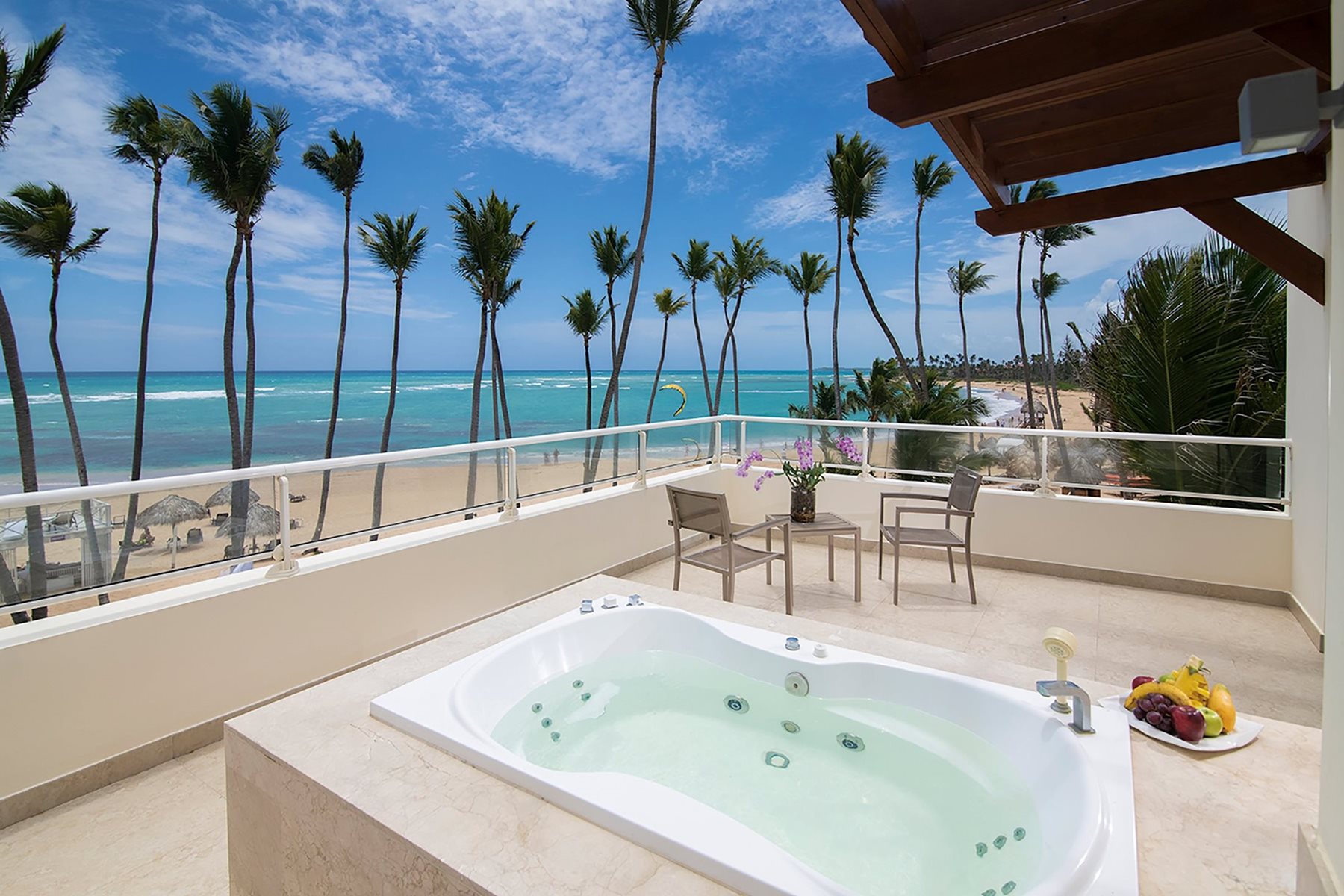 Terrace - Xhale Club Master Suite Ocean Front, Breathless Punta Cana Resort and Spa