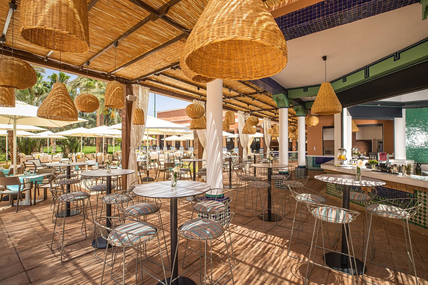 Terrace bar, Sol Oasis Marrakech