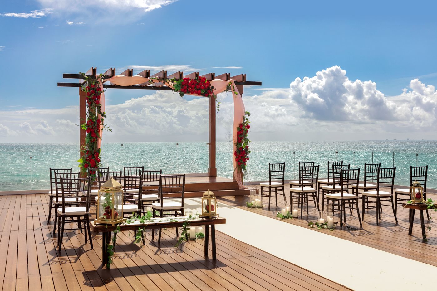 Wedding - Terrace, Hilton Playa del Carmen, An All-Inclusive Adult Only Resort, Riviera Maya
