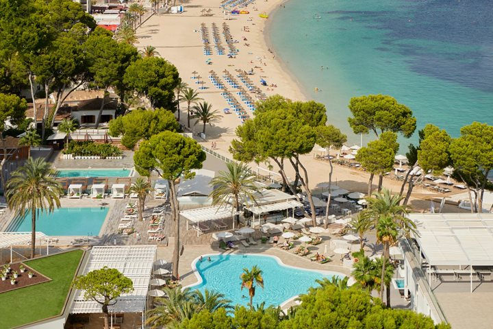 Aerial, Meliá Calvia Beach, Majorca