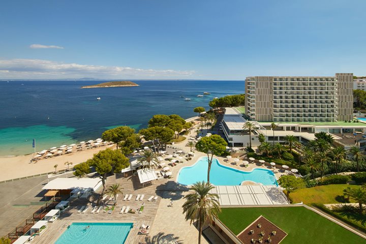 Aerial, Meliá Calvia Beach, Majorca