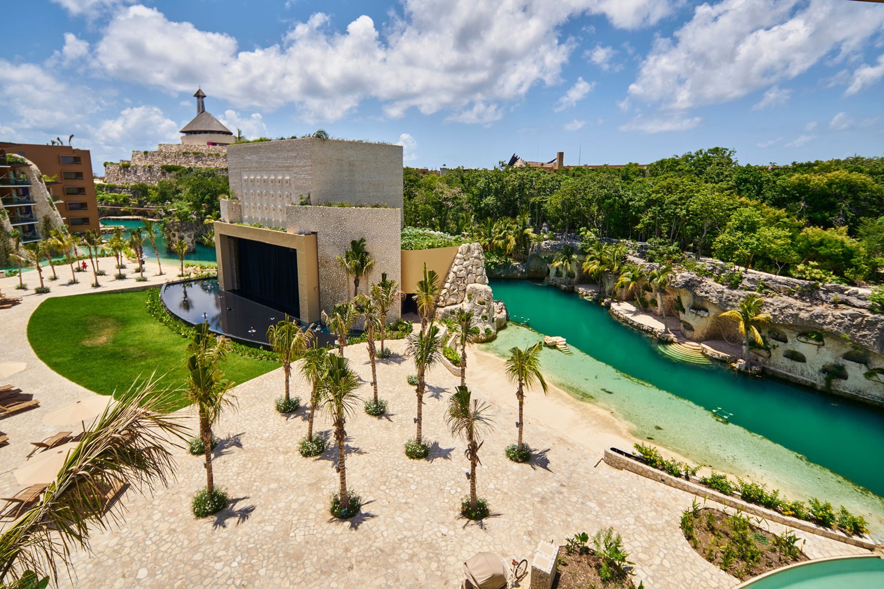 Aerial, Hotel Xcaret Arte, Riviera Maya