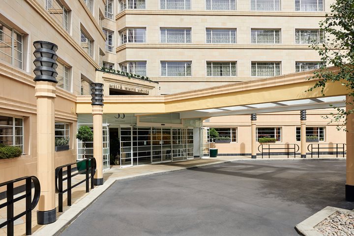 Hotel Entrance, Meliá White House Hotel, London