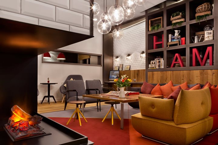 Lobby, Citadines Michel Hamburg