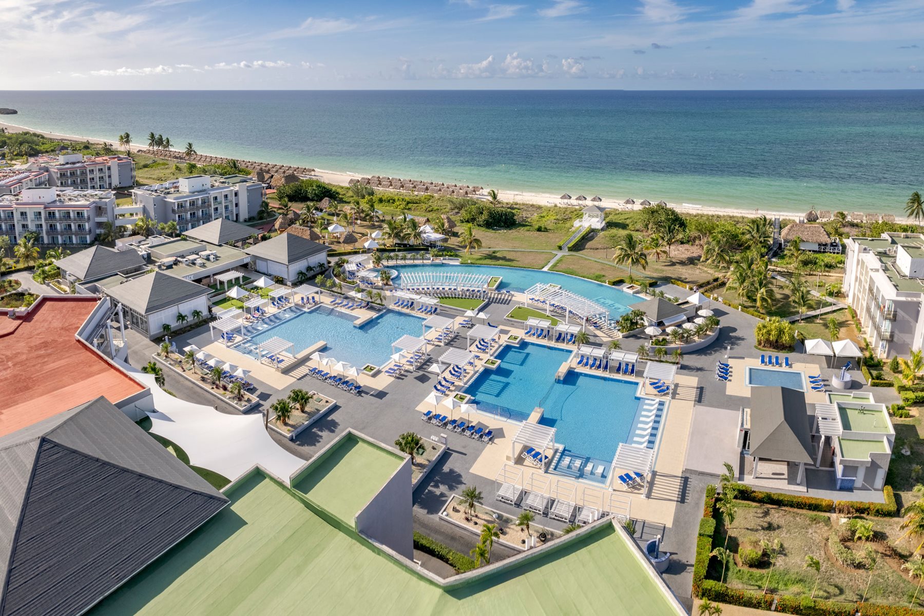 Vue aérienne, Meliá Costa Rey, Cayo Coco