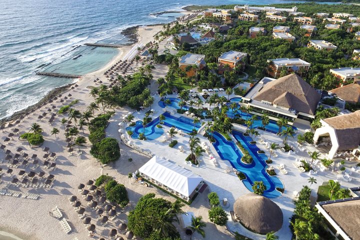 Aerial, Bahia Principe Luxury Akumal, Riviera Maya