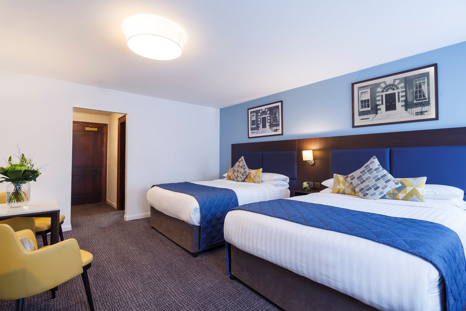 Chambre quadruple, Temple Bar Hotel Dublin by The Unlimited Collection