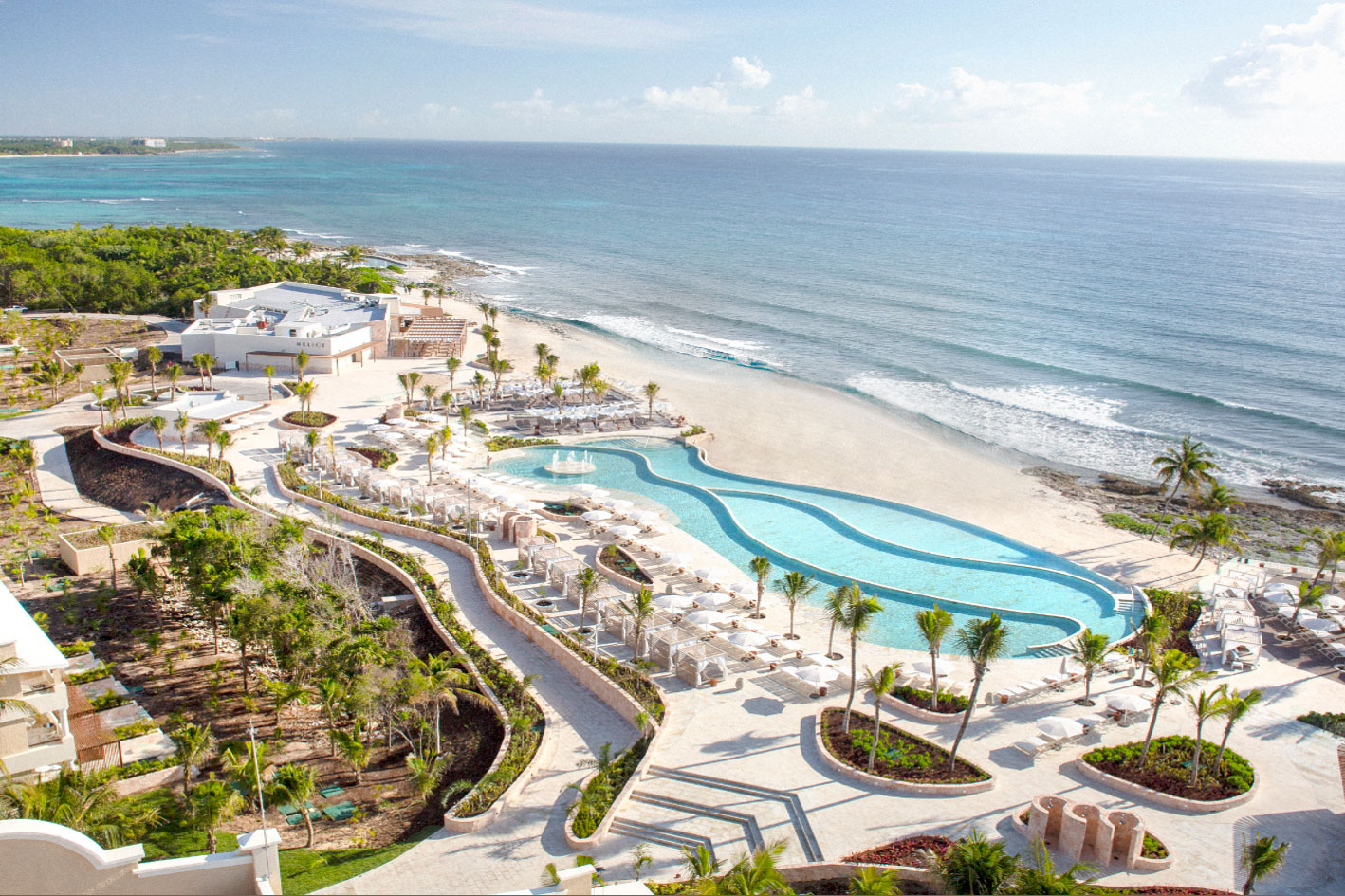 Oceanfront Infinity Pool, TRS Yucatan Hotel, Riviera Maya