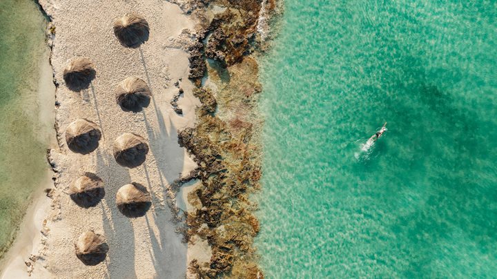 Aerial view, Catalonia Riviera Maya