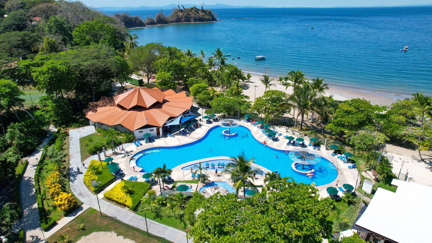 Aerial, Punta Leona Hotel