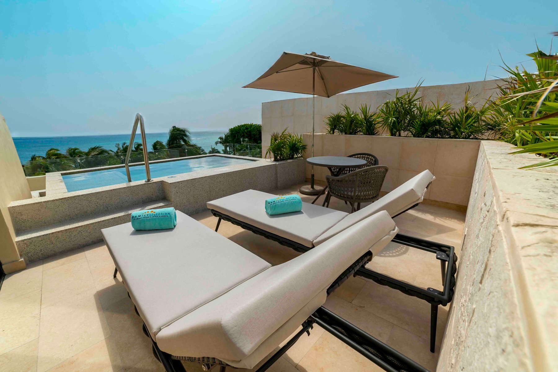 Suite piscine privée sur le toit Family Selection, Grand Palladium Kantenah Resort & Spa