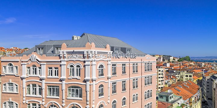 Vue aérienne, H10 Duque de Loulé, Lisbonne