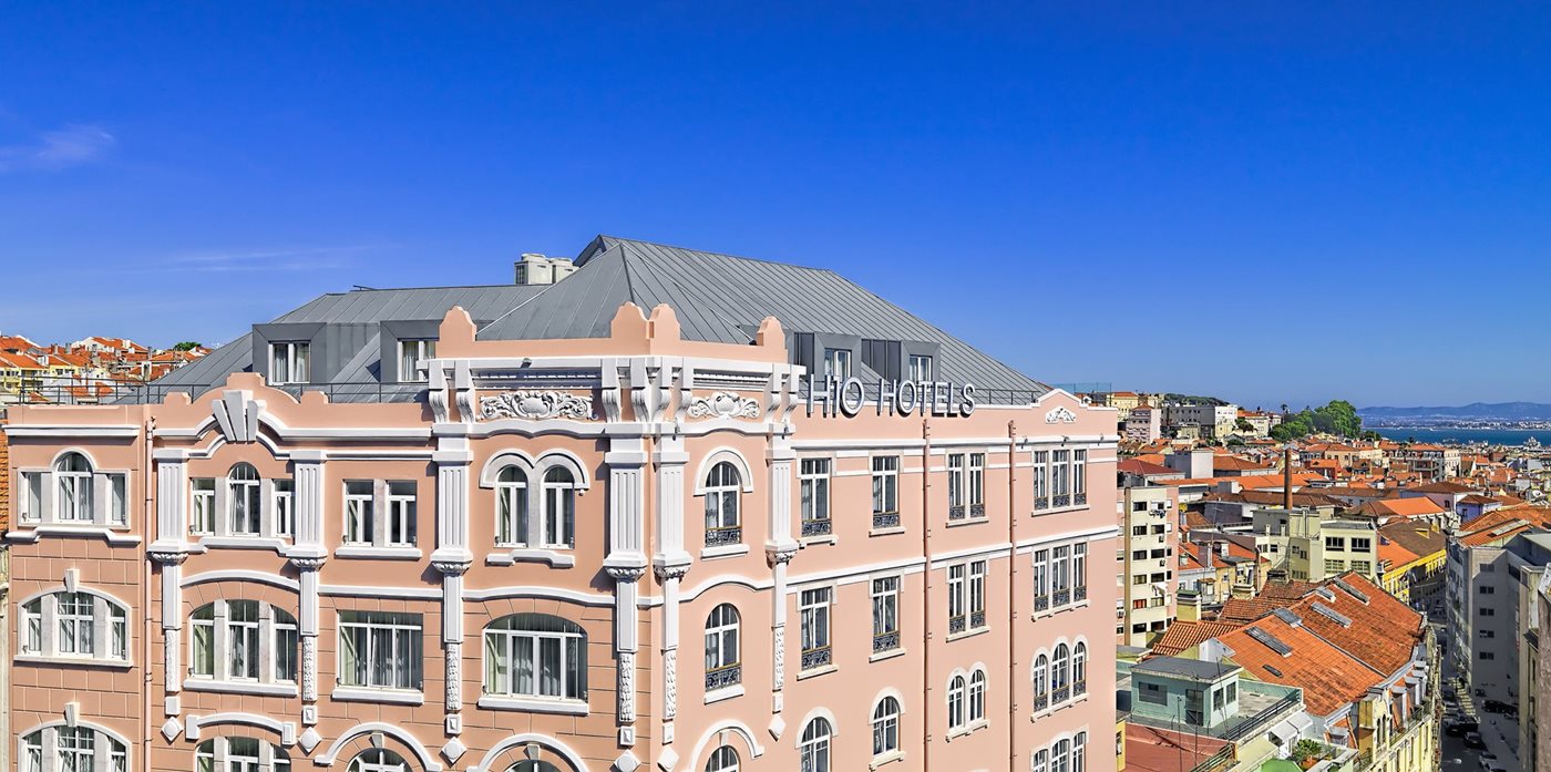 Aerial view, H10 Duque de Loulé, Lisbon