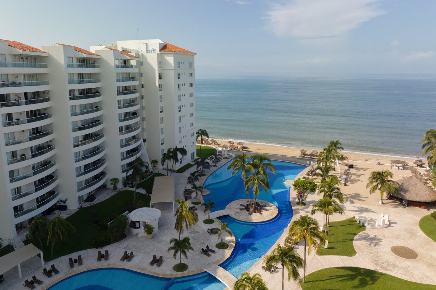 Aerial, Wyndham Alltra Vallarta All-Inclusive Resort, Puerto Vallarta