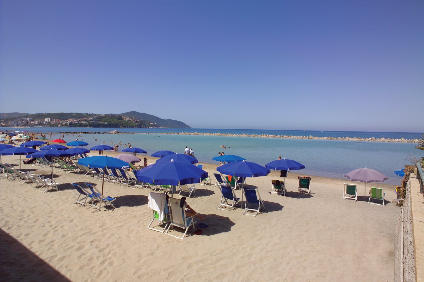 Plage, Hotel La Darsena, Agropoli