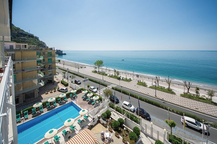 Aerial, Hotel Pietra Di Luna, Maiori