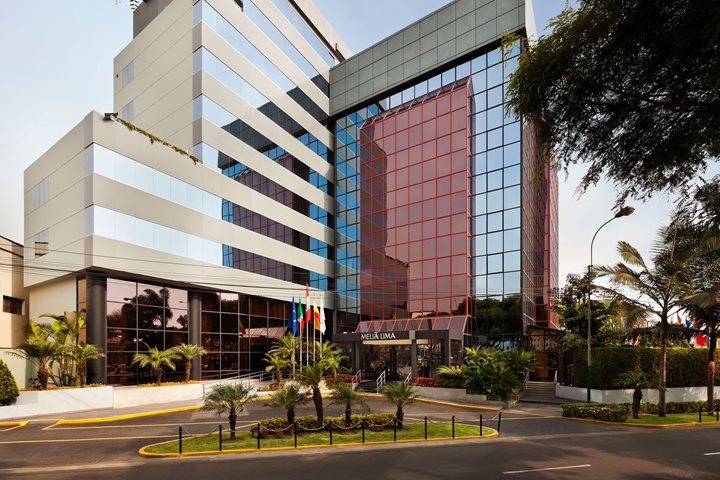 Façade de l'hôtel, Meliá Lima